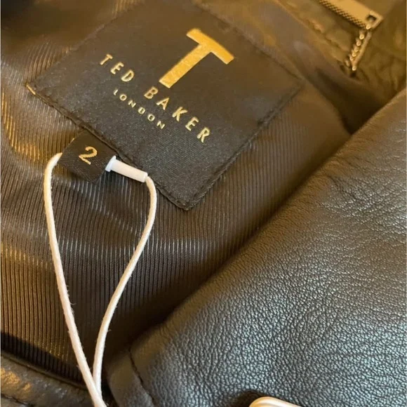 Ted Baker Leather Jacket - Picture 2 of 2